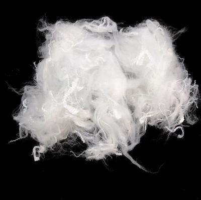 China Non Siliconized Recycled Polyester Staple Fiber 2D×51mm White Color for sale