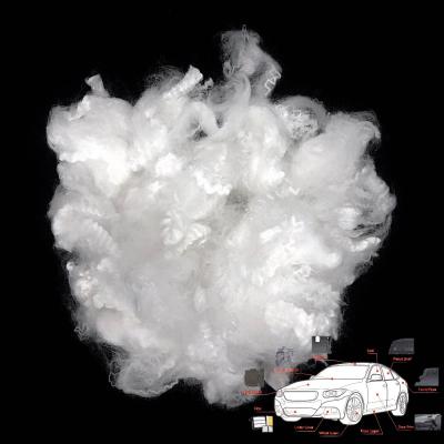 China LMF Low Melt Polyester Staple Fiber Anti Distortion Anti Pilling for sale