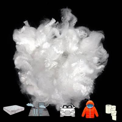 China Soft Polyester Staple Fiber , Solid Non Siliconized Regenerated Low Melt Fiber for sale