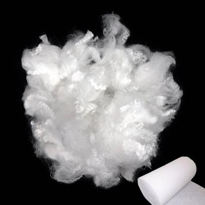 Chine Basse fibre discontinue de polyesters de la fonte 4080 2D×51mm pour N95 le coton d'air chaud du masque es à vendre