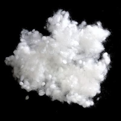 China Pure White Hollow Conjugated Polyester Staple Fiber For Plush Toys for sale