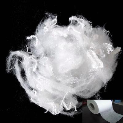China 2D Anti Distortion Artificial PSF Staple Fibres Solid Recycled for sale
