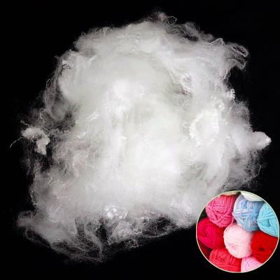 China Dope Dyed Bosilun Fiber , 3D×64mm Recycled Polyester Staple Fiber for sale