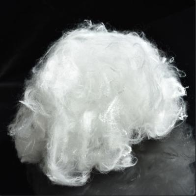 China Warmth Retention Microfiber , Raw White Siliconized Polyester Fiber for sale