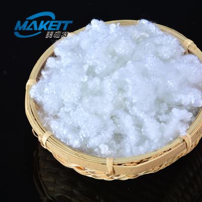 China GRS 15D HCS Recycled Polyester Staple Fiber For Stuffing Sofa Pillow And Toys for sale