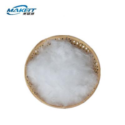 China 0.5d  Hollow Siliconized Recycled Polyester Staple Fiber 0.5d 12mm for sale