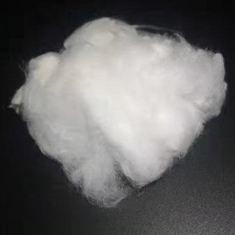 China Non Siliconized Low Melt Fibre Raw White Black For Hard Cotton for sale