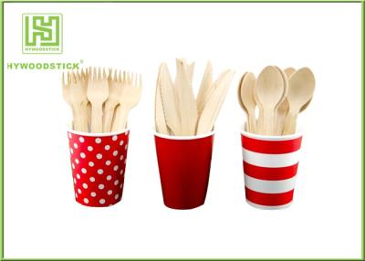 China 14cm Eco Friendly Cutlery Compostable Dinnerware Wooden Party Spoons For Children for sale