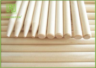 China Recycled Magnum Ice Cream Stick , Long Round Popsicle Sticks For BBQ Camping for sale
