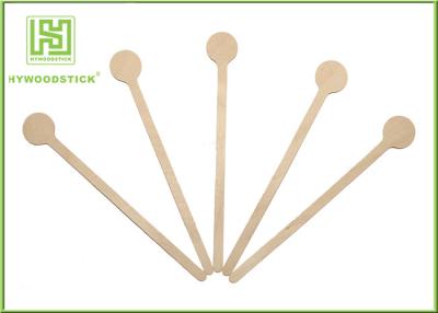 China 140 / 178 / 190mm Birch Wooden Coffee Stirrer Sticks Drink Skewers For Tea for sale