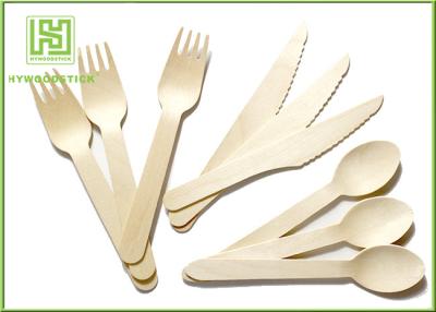 China 100% Natural Wooden Retail Eco Friendly Cutlery 100 Forks 100 Knives 100 Spoons for sale