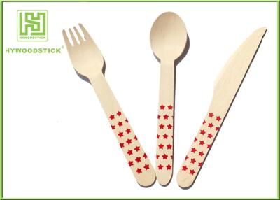 China Premium Birch Disposable Eco Friendly Wooden Cutlery Fork Knife Spoon for sale