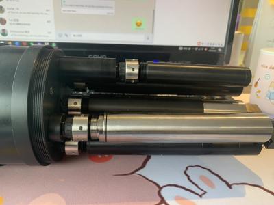 China Punta de prueba en línea modificada para requisitos particulares POM 10M de la sonda de la calidad del agua del multiparámetro RS485 en venta
