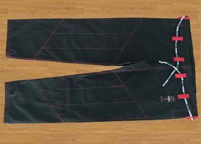China Calças pretas adultas leves do uniforme de Bjj dos soldados de Jiu Jitsu do brasileiro da academia do bordado à venda