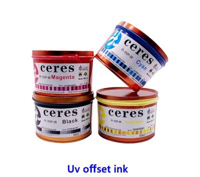 China MSDS Ceres YY-310 Plastic Uv Offset Printing Ink for sale