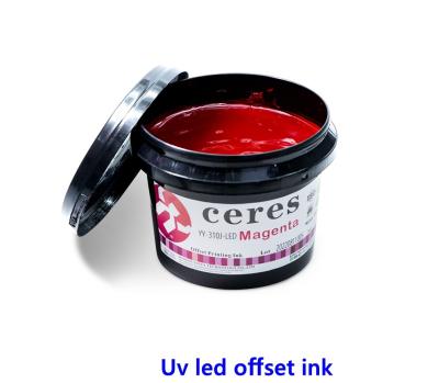 China MSDS UV Offset Ink Ceres 1 Kg Can Solvent Based Ink YY-213 Fast Drying for sale