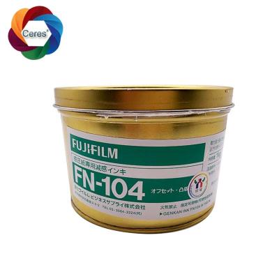 China FN 104 White Printing Ink Pasty Subtraction Desensitizing Ink Solvent Based for sale