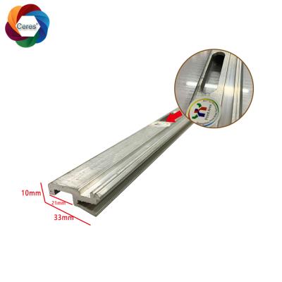 China La barra en offset la impresión de los clips de aluminio del acero de barra del metal combinado de goma en venta