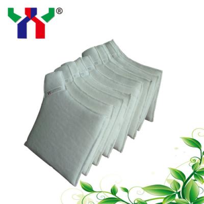 China Ceres Polyester White Cotton Filter Bag 4x8 For Offset Printing Machine for sale