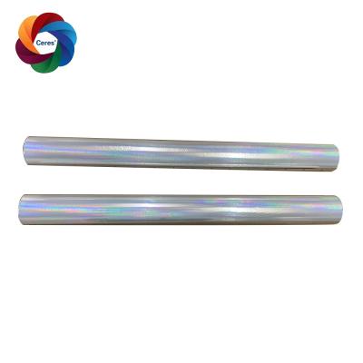 China Hologram Rainbow Transfer Printing Film 21mic 64cm Width Hot Stamping Foil for sale