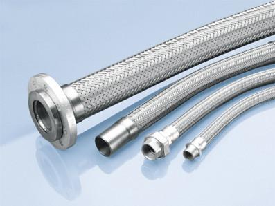 China Stainless Steel 304 Braided Mesh Metal Flexible Hose 40cm for sale
