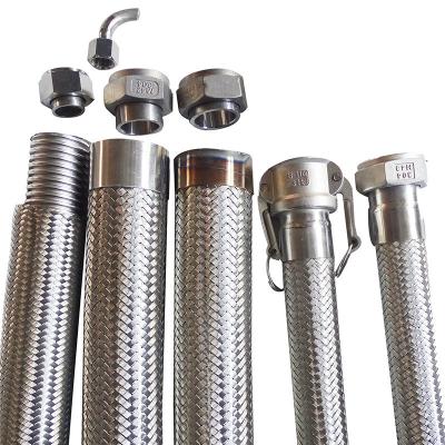 China 316 Stainless Steel Corrugated Tube Customized Hose Low Temperature Resistance for sale