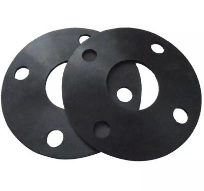 China Smooth Surface Rubber Flange Gasket Thickness 2mm - 50mm à venda