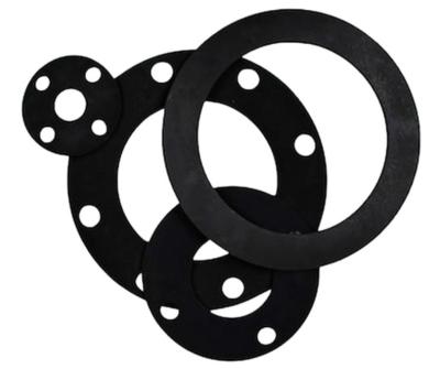 China Natural Gum Rubber Gaskets Polyisoprene Non-toxic Non-marking for sale
