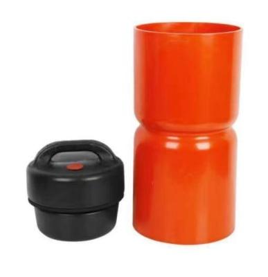 China Cylindrical Rubber Material Customizable Flexible Slurry Pipe Plug High Pressure Rating à venda