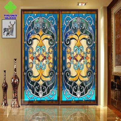 China 3mm 5mm 6mm Stained Glass Decorative Panels For Decorating Walls for sale