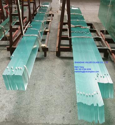 Cina Overlength ha temperato il vetro, vetro di costruzione temperato 25mm di 15mm 19mm 22mm in vendita