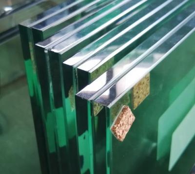 China Durable 6.38 Clear Laminated Glass Sheets For Swimming Pools / Balcony Doors for sale