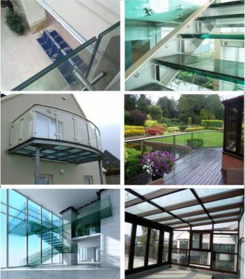 China Home Glass Reinforced Laminate / Decorative Laminated Glass Storm Windows for sale