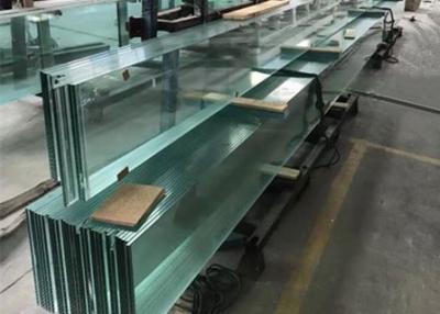 China Custom Made Large Tempered Glass Panels For the Size 3300X9000mm for sale