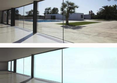 China Liquid Crystal Switchable Privacy Glass With Switchable Smart Film for sale