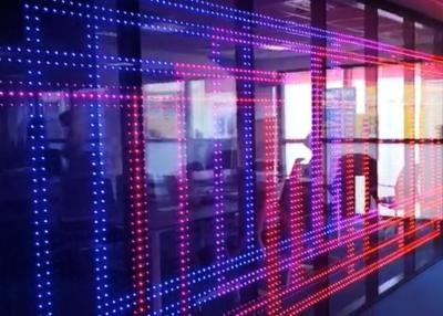 China Pantallas de iluminación luminosas de la división de vidrio de 3W/M2 40.7m m LED en venta