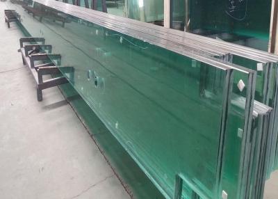 China BS6202 8mm Safety Edge Heat Soaked Tempered Glass for sale