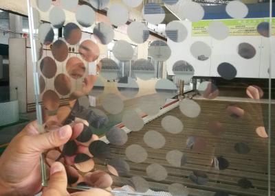 China 15mm Mirror Finished Printed Glass Panel For Furniture Decoration for sale