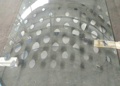 China Vidrio curvado 5m m irrompible de Bent Shape Color Painted Printed en venta