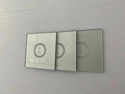 China Soundproof 2mm Opaque Touch Screen Printed Glass Lead Free for sale
