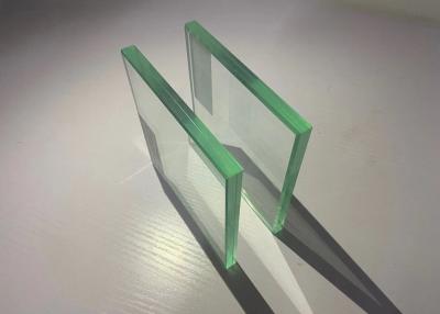 China EVA 10mm Flat Shape Opaque Mirror Laminated Glass Sheets for sale