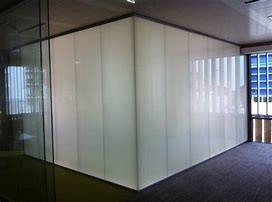 China Partition Wall Frost Tempered Laminated Glass With Switchable Smart Film for sale