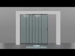 Synchronous Sliding Glass Door With Soft Closing