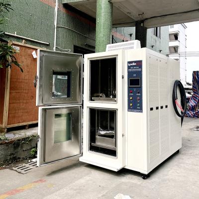 China Grado modificado para requisitos particulares -77 del IEC 60068-2-14 de la cámara del choque termal de la temperatura ~+205 grados en venta