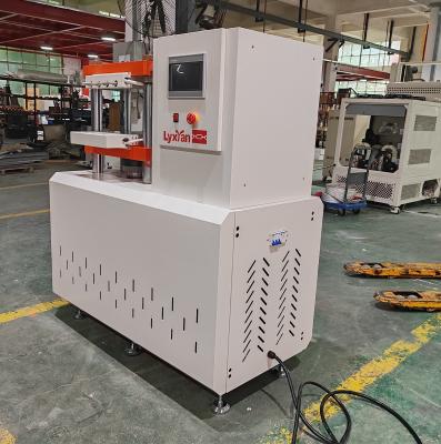 China Electric Flat Vulcanizing Rubber Testing Machine 200kg/Sq.Cm Digital Display for sale