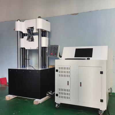 China Universele testmachine Hydraulische stalen treksterkte testmachine MaxLoad 2000kN OEM ODM Op maat gemaakte zuiger 130mm Te koop