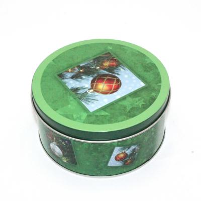 China Gift Cookie Tin Boxes Personalized Metal Boxes Custom Tin Container Printing Christmas Tins for sale