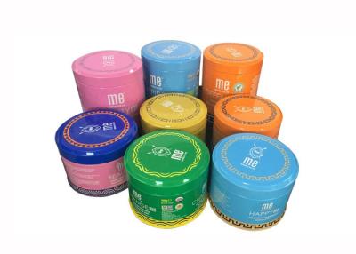 China Rust - Proof Spice Packing Metal Tin Can With Plastic Lid 100g 200g Capacity for sale