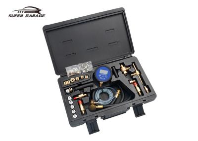 China Digital Fuel Injection Pressure Test Kit Universal Fuel Oil Engine Diagnostic Gauge Tester Set SG-HS2216 for sale