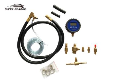 China Digital Fuel Injection Pressure Test Kit Universal Fuel Oil Engine Diagnostic Gauge Tester Set SG-HS2216 for sale